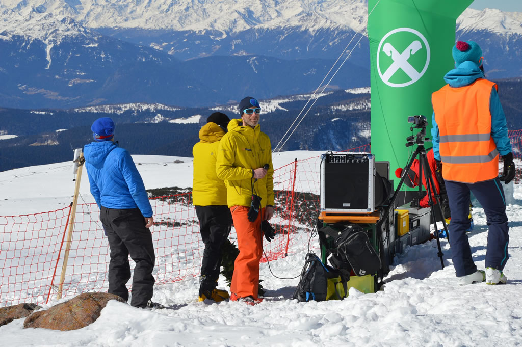 Ziel am Rittner Horn
